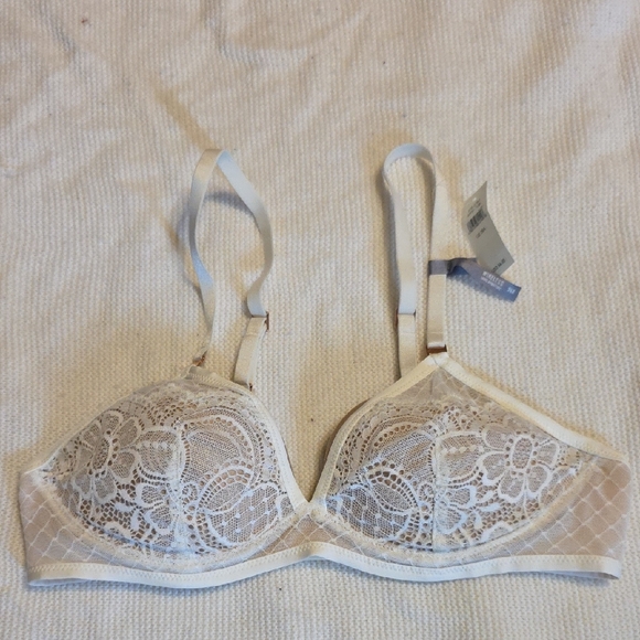 aerie Other - New With Tags Aerie Lace Underwire Bra in Ivory 36A